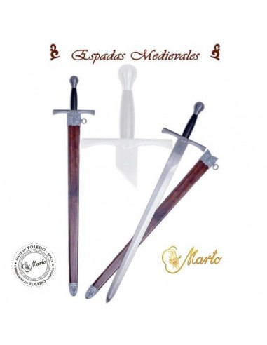 Espada Medieval 100 cm Funcional 742 de Marto en nuestra Tienda Medieval Zetan en la categoría de Espadas Funcionales Categoría 