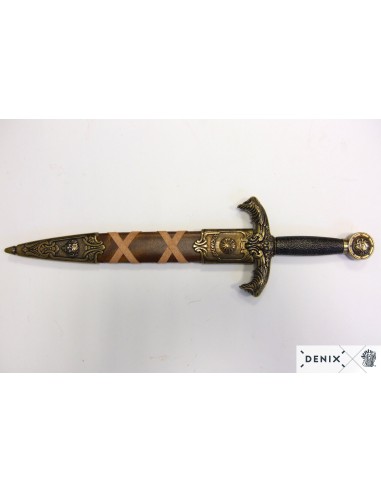 Dagger King Arthur Gold 44 cm - Zetan Medieval Store- Medieval Daggers and Fantasy