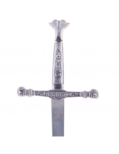 Silver Charles V Sword Letter Opener 26 cm by Zetan Medieval Letter openers and Mini swords buy online