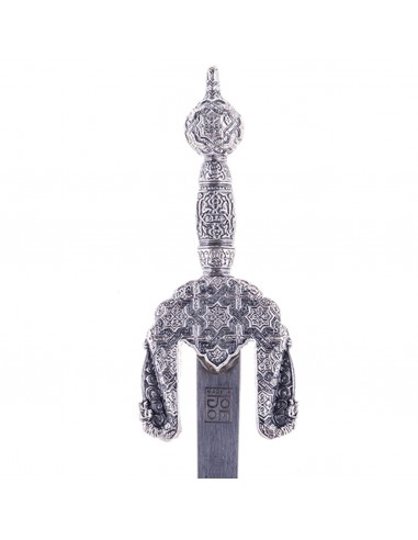 Boabdil Sword Letter Opener Silver 26 cm by Marto by Zetan Medieval Letter openers and Mini swords buy online