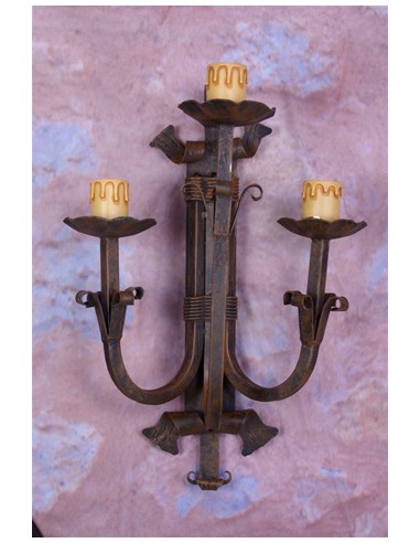 52 cm Wrought iron sconce