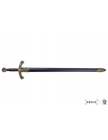 Espada templaria de las cruzadas negro de Zetan Medieval Espadas Templarias comprar online