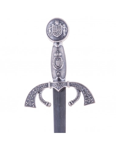 Tagliacarte Great Captain Silver Sword 26 cm di Zetan Medieval Piparters e Mini Swords acquista online