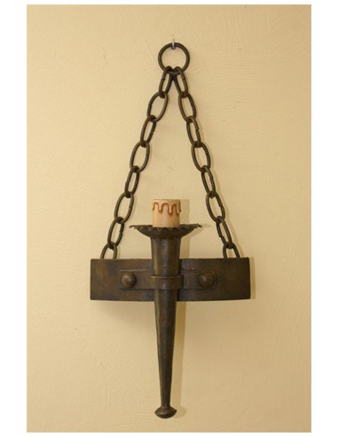 55 cm Wrought iron sconce