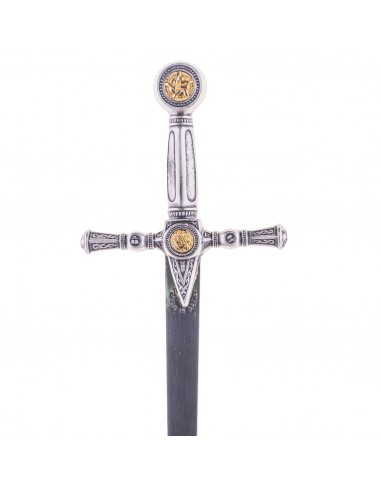 Tagliacarte in argento Great Captain Sword 26 cm di Zetan Medieval Piparters e Mini Swords acquista online