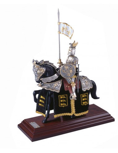 Armadura no Cavalo Bandeira Fleur de Lys da loja online Zetan Medieval em Figuras e Miniaturas