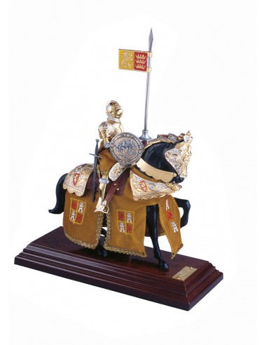 Figura Armadura a Caballo Castilla León de Zetan Medieval Tienda online en Figuras y Miniaturas