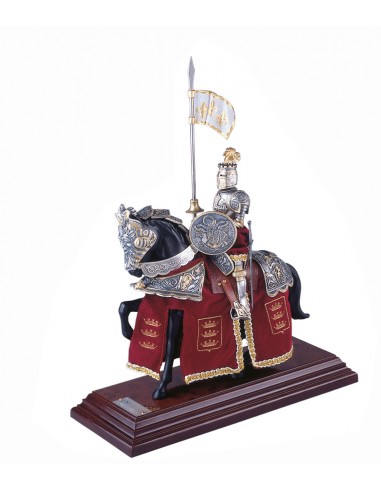 Chevalier Armure Casque Plumes et Bannière par Zetan Medieval Boutique en ligne dans  Figures et miniatures