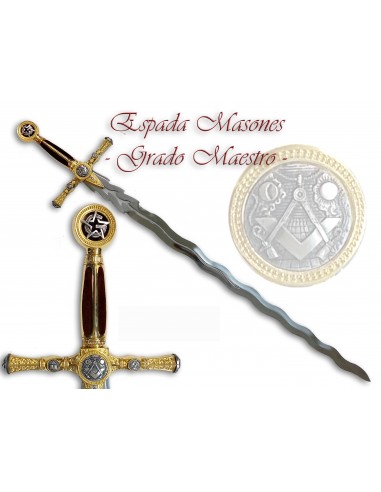 Master Grade Masons Sword 106 cm by Zetan Medieval Masonic swords buy online