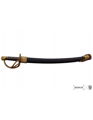 Sabre da Guerra Civil dos EUA abridor de cartas com bainha 26 cm. por Zetan Medieval Piparters e mini -espadas compre online