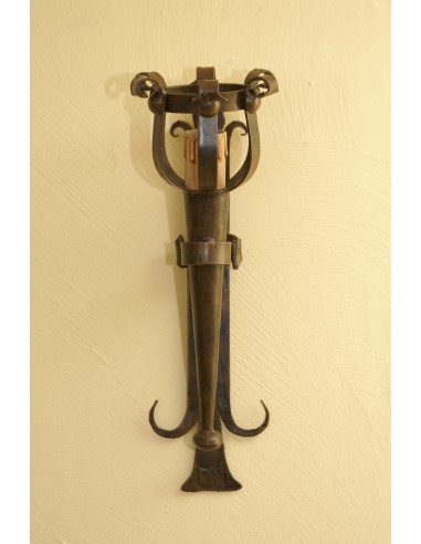 80 cm Wrought iron sconce