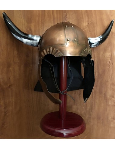 Capacete Viking Com Chifres de Windlass em nossa Loja Medieval Zetan na categoria Capacetes