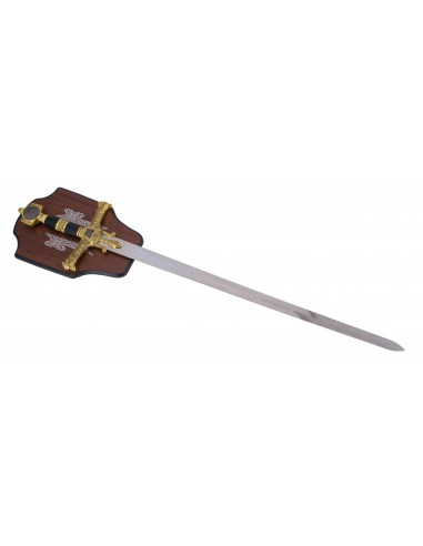 Épée du roi Salomon 120 cm avec table décorée de Zetan Medieval Épées historiques acheter en ligne