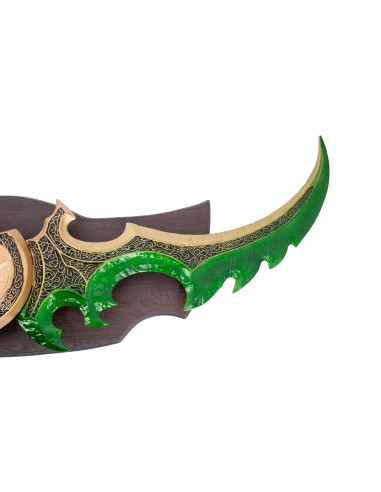 Glaive Glaives de guerre Épée d'Azzinoth d'Illidan World of Warcraft de Zetan Medieval Épées fantastiques acheter en ligne