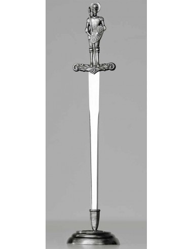 Letter Opener Don Quixote Silver by Zetan Medieval Letter openers and Mini swords buy online