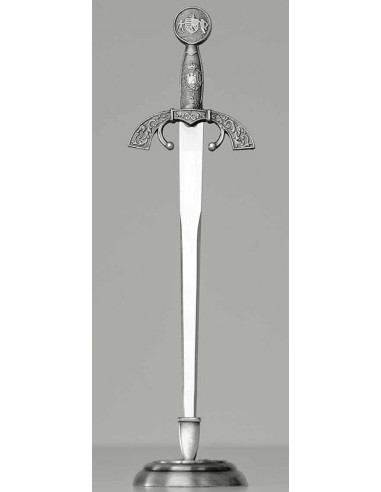 Letter Opener Great Captain Silver by Zetan Medieval Letter openers and Mini swords buy online