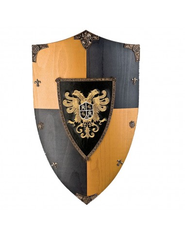 Escudo Madera Águila Toledo de Zetan Medieval Espadas en nuestra Tienda Medieval Zetan en la categoría de Escudos Medievales