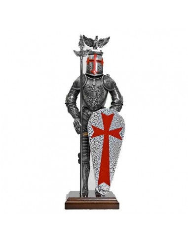 Armadura De Águia Templária 42 Cm -Loja Zetan Medieval - Armadura de decoração