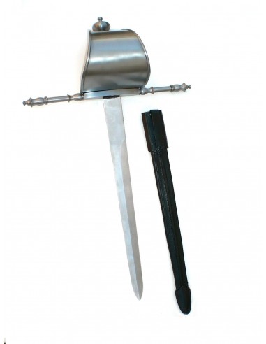 Daga Mano Izquierda Con Vaina 53 Cm. - Tienda Zetan Medieval-  Espadas de Toledo