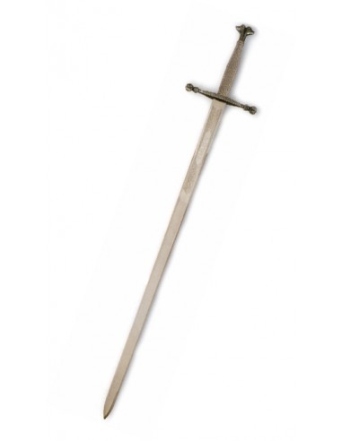 Épée Charles V Argent 125 Cm pour les mariages, cadeaux et cérémonies fabriqués à Tolède par Zetan Medieval Espadas Toledanas