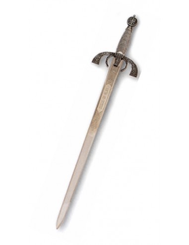 Épée Duc D´Albe Rustique 76 Cm pour les mariages, cadeaux et cérémonies fabriqués à Tolède par Zetan Medieval Espadas Toledanas