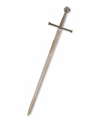 Épée Rois Catholiques Rustique 125 Cm pour les mariages, cadeaux et cérémonies fabriqués à Tolède par Zetan Medieval Espadas Tol