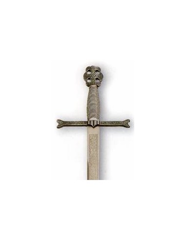 Épée Rois Catholique Rustique 76 Cm pour les mariages, cadeaux et cérémonies fabriqués à Tolède par Zetan Medieval Espadas Toled