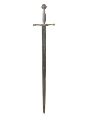 Épée Excalibur Dorée 118 Cm pour les mariages, cadeaux et cérémonies fabriqués à Tolède par Zetan Medieval Espadas Toledanas