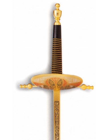 Folha De Concha Dourada 102 Cm. por Zetan Medieval Floretes compre online