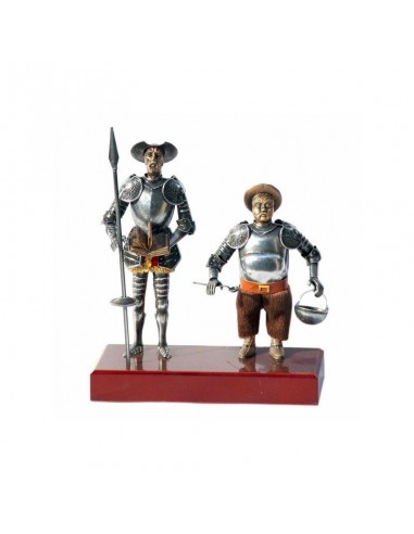 Casal Dom Quixote Sancho Pança Na Base 24 Cm da loja online Zetan Medieval em Figuras e Miniaturas