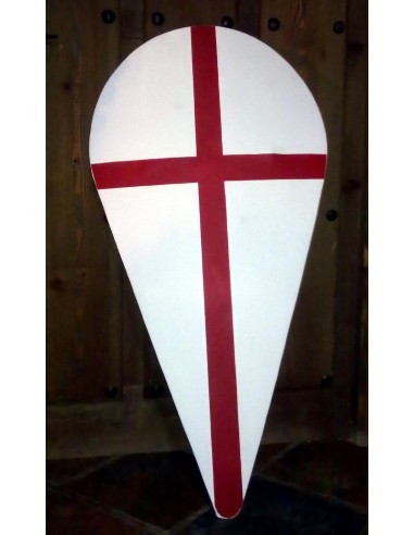 Templar Tear Functional Shield by Zetan Medieval Espadas Toledanas in our Medieval Zetan Store in the Functional shields categor