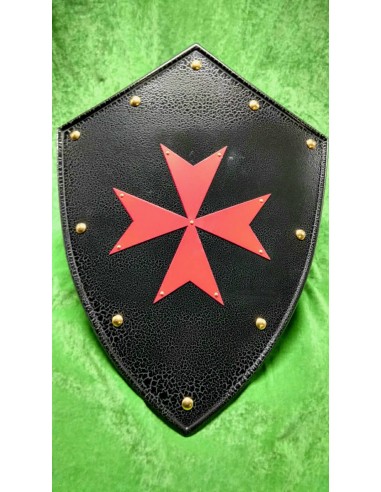 Escudo Do Sargento Templário de Zetan Medieval Espadas Toledanas em nossa Loja Medieval Zetan na categoria Escudos medievais