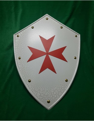 Escudo Templario Cruz 8 Beatitudes de Zetan Medieval Espadas Toledanas en nuestra Tienda Medieval Zetan en la categoría de Escud