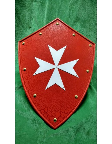 Escudo Templario Cruz Malta de Zetan Medieval Espadas Toledanas en nuestra Tienda Medieval Zetan en la categoría de Escudos Medi