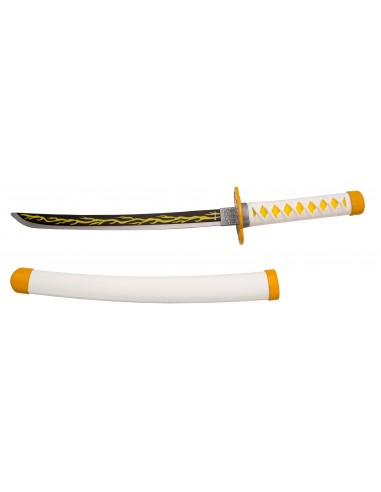 Mini Katana Agatsuma Zenitsu di Demon Slayer - Negozio medievale Zetan- Piparters e Mini Swords per acquistare on-line