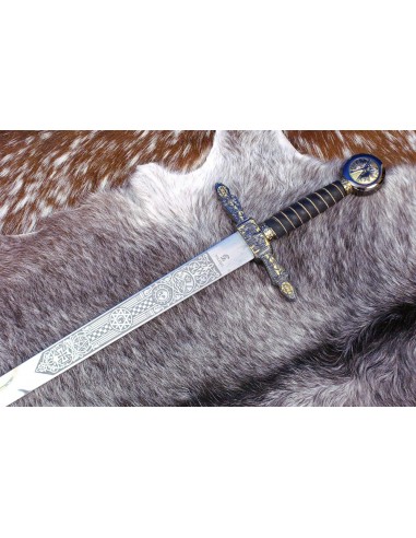 Espada Maçônica Ouro-Prata 105 Cm por Zetan Medieval Espadas Históricas compre online