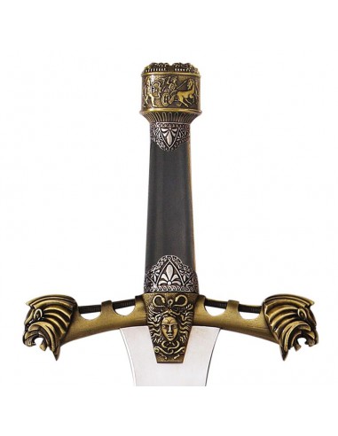 Alexander The Great Sword Brass Ceremony 93 Cm by Zetan Medieval Historical swords buy online