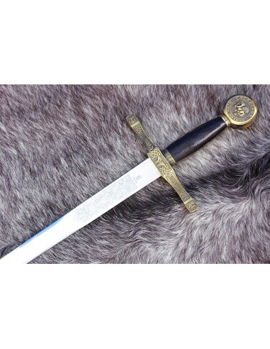 Espada Excalibur Cadet Latão 72 Cm. por Zetan Medieval Espadas Históricas compre online