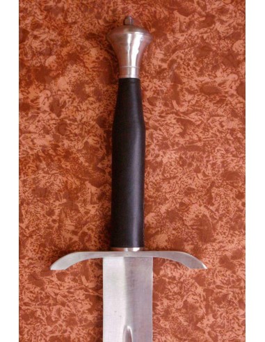 Arming Combat Sword With Leather Sheath by Zetan Medieval Espadas in our Medieval Zetan Store in the Functional swords category 