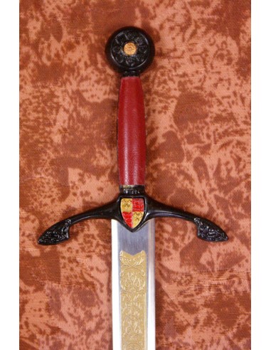 Black Prince Mini Sword 28 Cm by Zetan Medieval Letter openers and Mini swords buy online