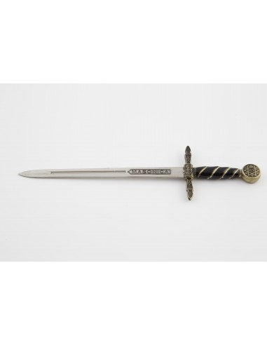 Mini Espada Maçônica De Bronze 16 Cm. por Zetan Medieval Piparters e mini -espadas compre online