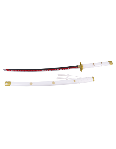 Katana Blanca Enma de Zoro de One Piece - Tienda Zetan Medieval-  Katanas One Piece comprar online