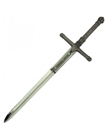 Kleines Wallace-Schwert 16 Cm Silber  von Zetan Medieval Piparter- und Mini -Schwerter online kaufen