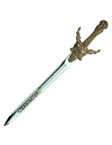 Small Terminator Sword 16 Cm Bronze by Zetan Medieval Letter openers and Mini swords buy online