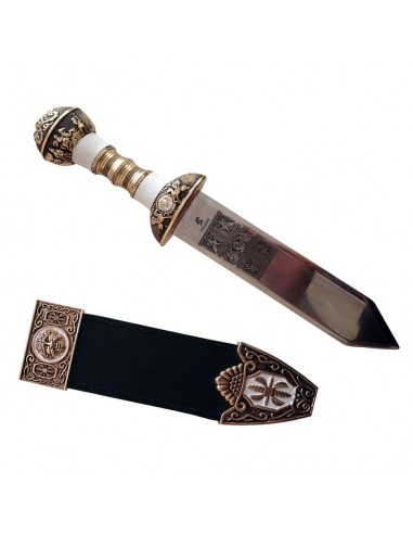 Roman Dagger With Leather Sheath 38 Cm - Zetan Medieval Store- Roman daggers