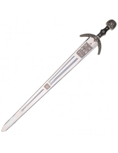 Espada Marco Polo Plata Antigua 100 Cm. de Zetan Medieval Espadas Históricas comprar online