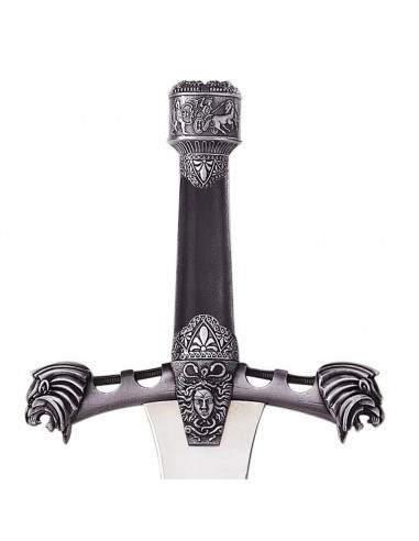 Espada Cerimonial Antiga De Ferro Alexandre O Grande 93 Cm. por Zetan Medieval Espadas Históricas compre online