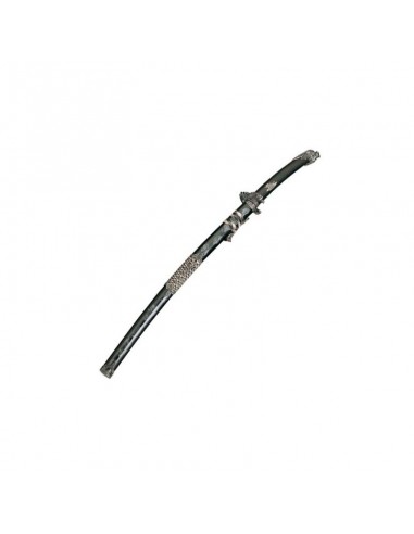 Katana Piel Serpiente Negra Con Vaina Negra 100 Cm - Tienda Zetan Medieval-  Katanas Decorativas comprar online