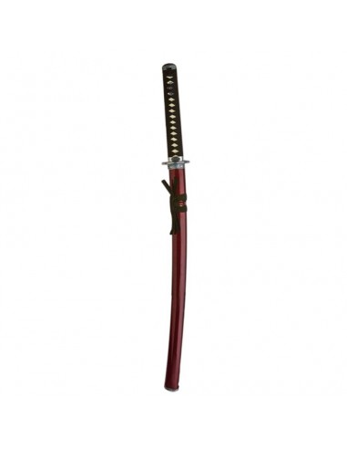 Wakizashi Fodero Rosso 66 Cm - Negozio medievale Zetan- Wakizashi decorativo per acquistare on-line