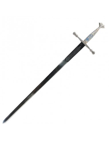 Charles V Sword Chiselled Hilt With Sheath 105 Cm by Zetan Medieval Historical swords buy online